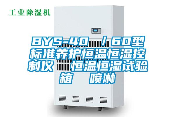 BYS-40 ／60型標(biāo)準(zhǔn)養(yǎng)護(hù)恒溫恒濕控制儀  恒溫恒濕試驗(yàn)箱  噴淋