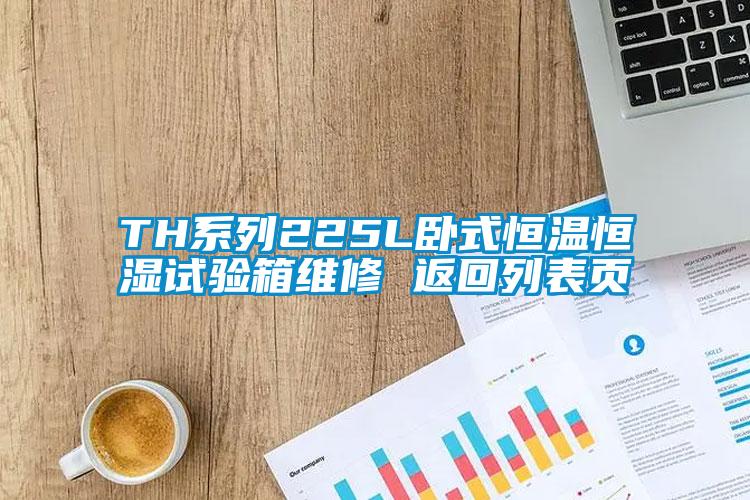 TH系列225L臥式恒溫恒濕試驗(yàn)箱維修 返回列表頁