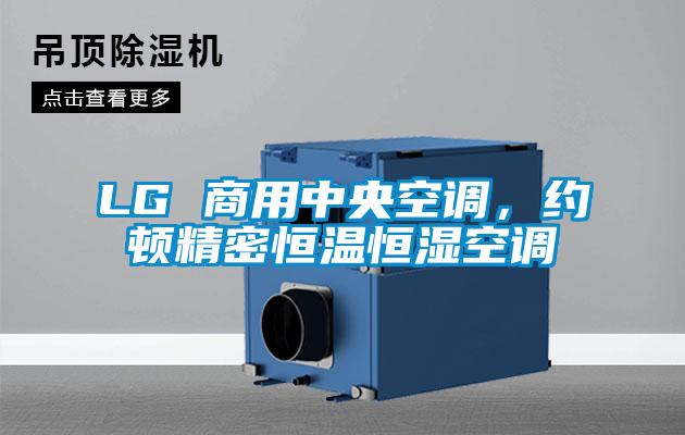 LG 商用中央空調，約頓精密恒溫恒濕空調
