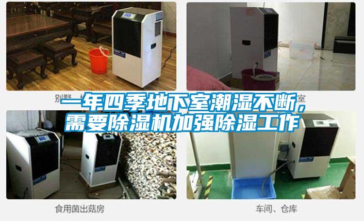 一年四季地下室潮濕不斷，需要除濕機加強除濕工作
