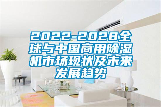 2022-2028全球與中國商用除濕機市場現(xiàn)狀及未來發(fā)展趨勢