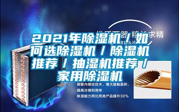 2021年除濕機/如何選除濕機/除濕機推薦/抽濕機推薦/家用除濕機