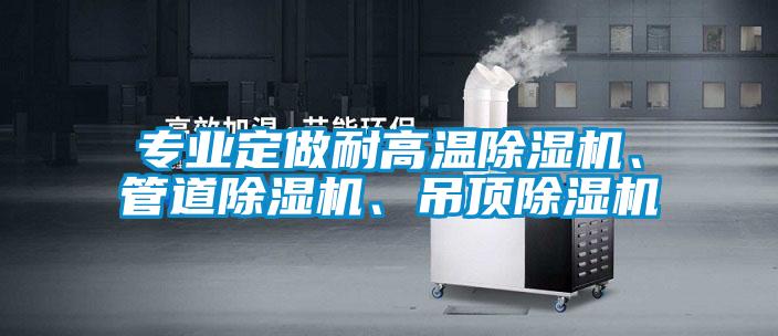 專業定做耐高溫除濕機、管道除濕機、吊頂除濕機
