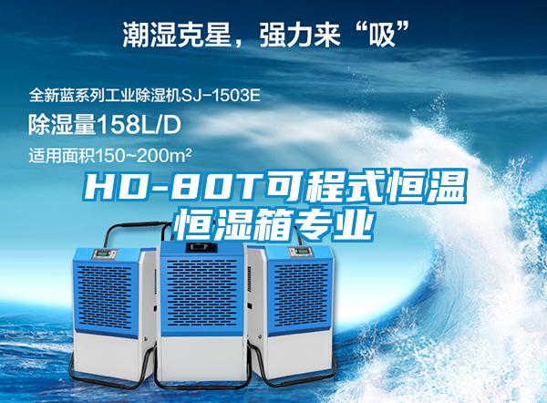 HD-80T可程式恒溫恒濕箱專業