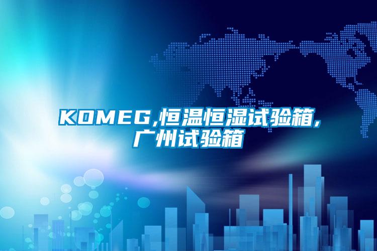 KOMEG,恒溫恒濕試驗箱,廣州試驗箱