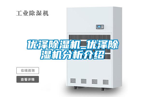 優澤除濕機_優澤除濕機分析介紹