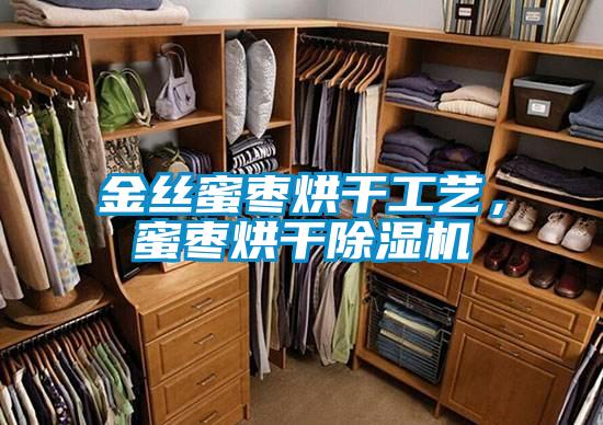 金絲蜜棗烘干工藝，蜜棗烘干除濕機