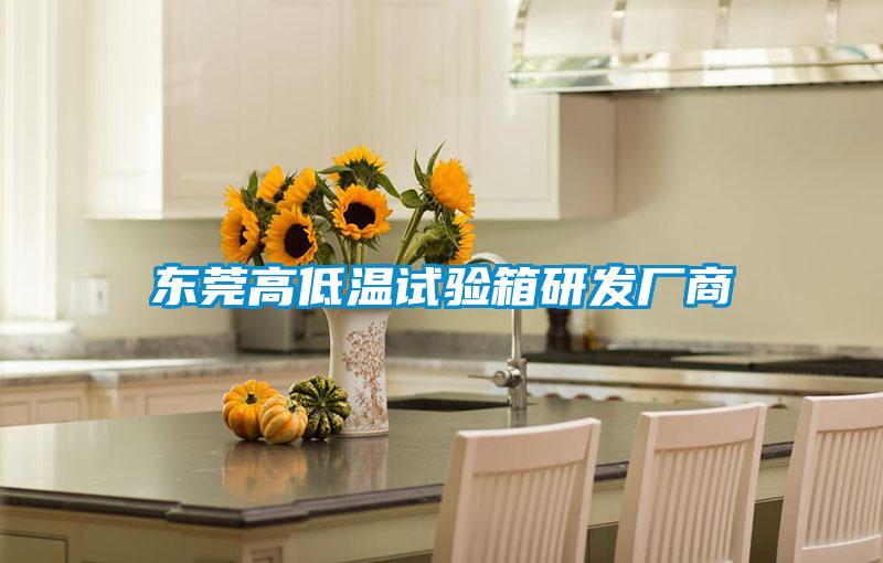東莞高低溫試驗箱研發廠商