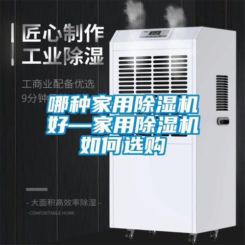 哪種家用除濕機(jī)好—家用除濕機(jī)如何選購