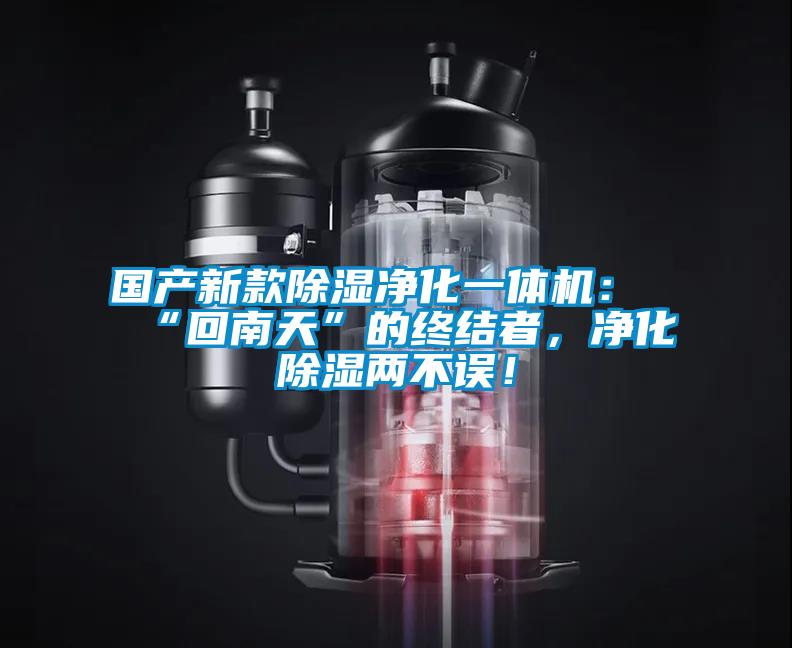 國產(chǎn)新款除濕凈化一體機(jī)：“回南天”的終結(jié)者，凈化除濕兩不誤！