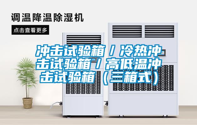 沖擊試驗(yàn)箱/冷熱沖擊試驗(yàn)箱/高低溫沖擊試驗(yàn)箱(三箱式)