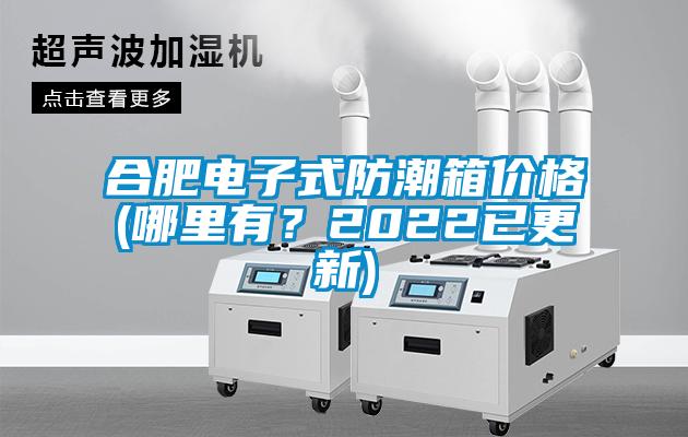 合肥電子式防潮箱價格(哪里有？2022已更新)