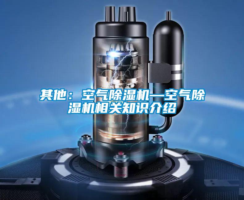 其他：空氣除濕機—空氣除濕機相關知識介紹