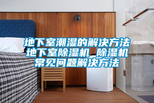 地下室潮濕的解決方法地下室除濕機 除濕機常見問題解決方法