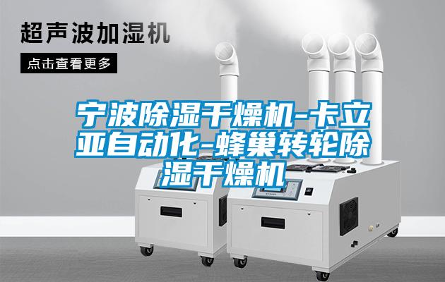 寧波除濕干燥機-卡立亞自動化-蜂巢轉輪除濕干燥機