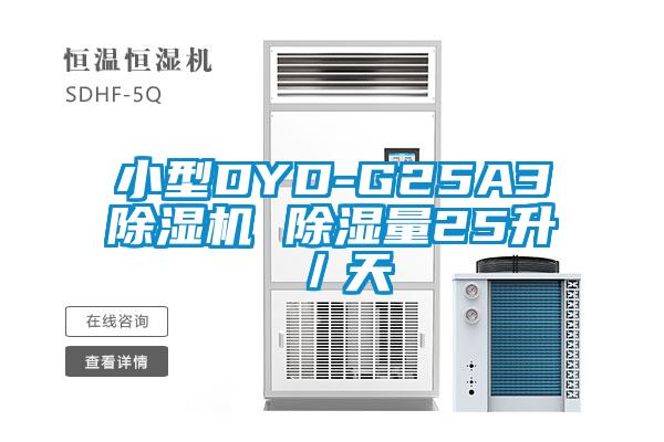 小型DYD-G25A3除濕機(jī) 除濕量25升／天