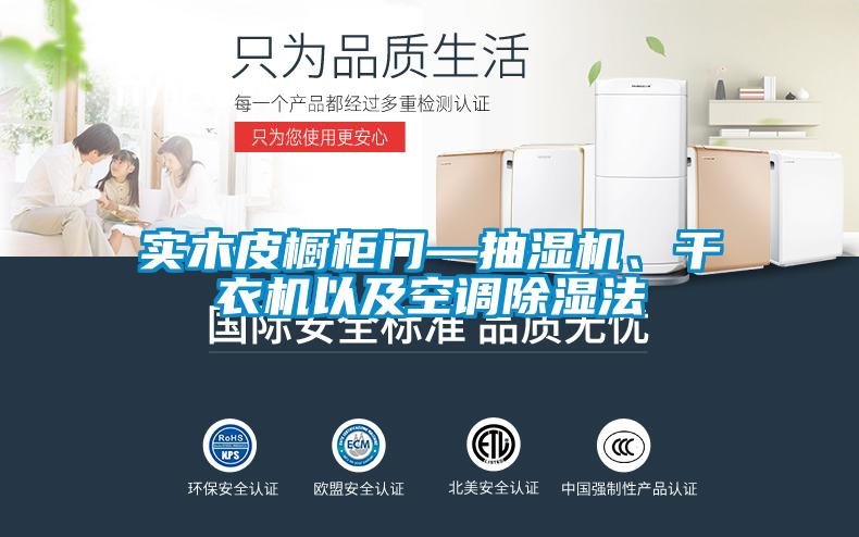 實木皮櫥柜門—抽濕機、干衣機以及空調除濕法